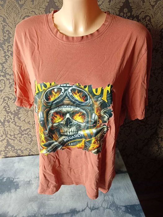 koszulka z nadrukiem megadeth
