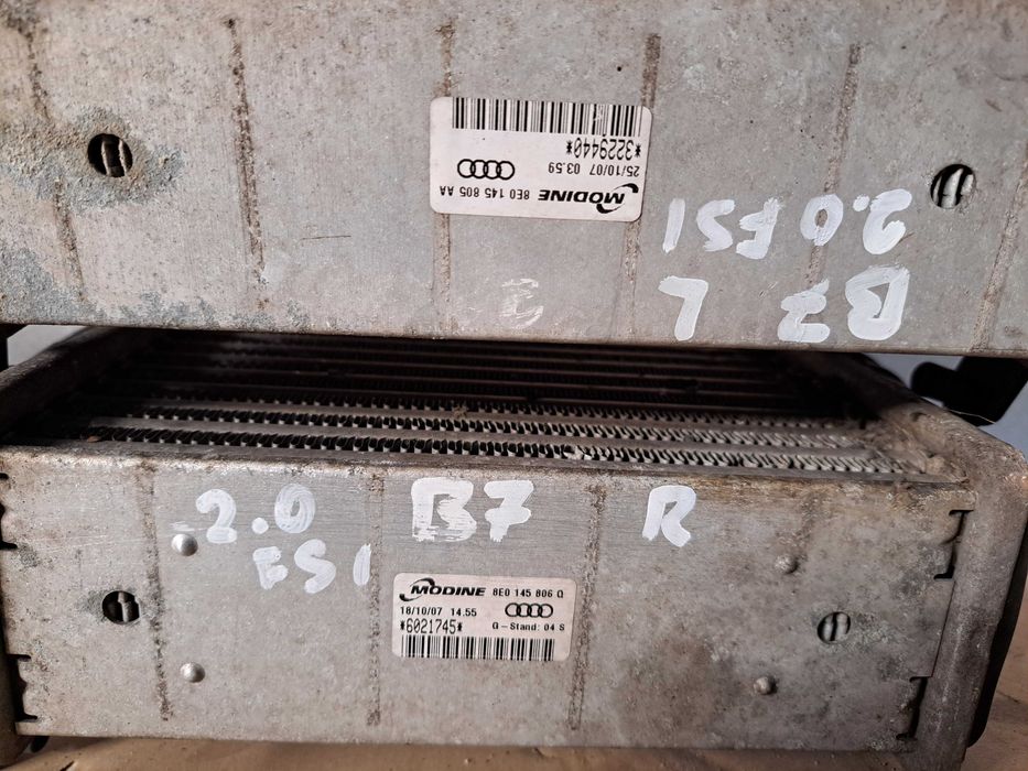 Intercooler Audi A4 B7 2.0 TFSi L/R