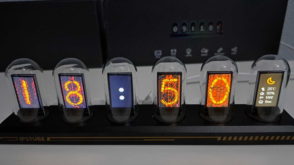 Relogio de tubo Nixie