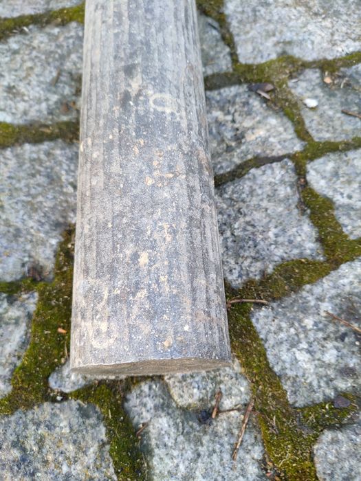 Wałek ze  stali kwasoodpornej długość 77,5 cm , fi 9 cm