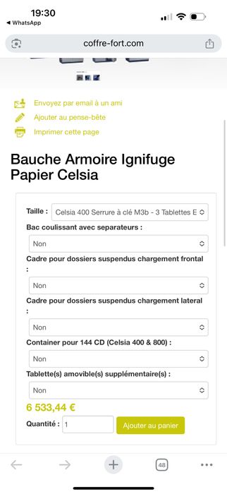 Cofre celsia fichet 400