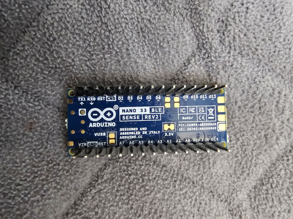 Płytka Arduino Nano 33 BLE Sense Rev2 ze złączami