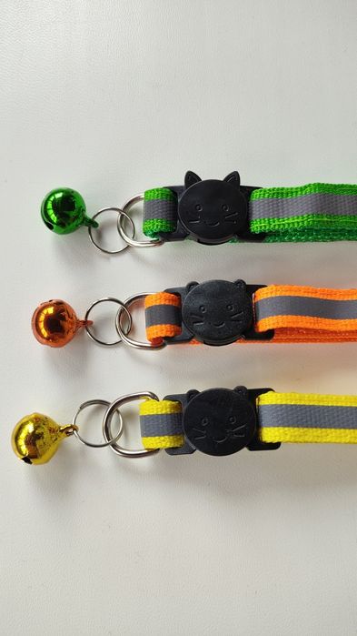 Ошейник для котов кошек с колокольчиком Новый