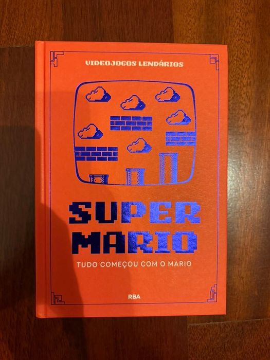 Livros de coleção "Videojogos Lendários" - Super Mário