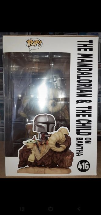The Mandalorian & The Child on Bantha Funko64552401116545122