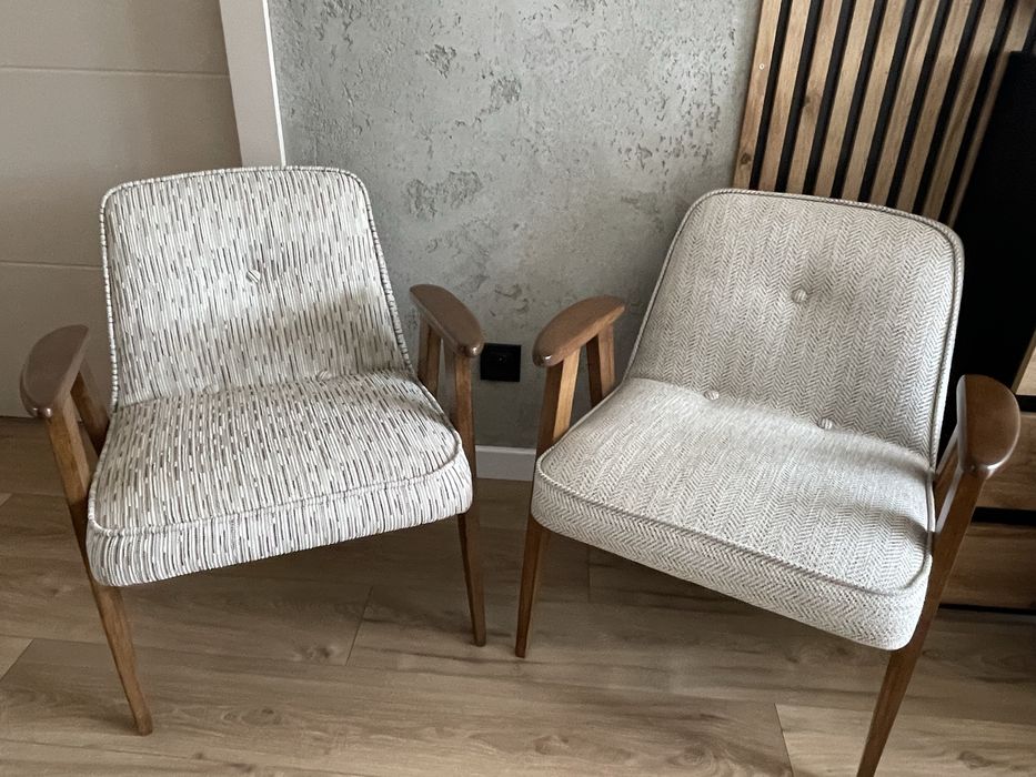 2 Fotele Chierowski 366 Design PRL