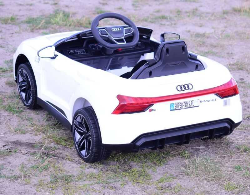 BAWIBUS.PL Auto samochód na akumulator AUDI E-Tron GT 4x4 białe