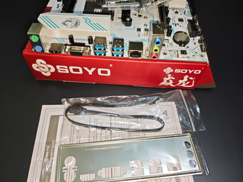 AMD Ryzen 5 3600, B450M SOYO, DDR4 16 ГБ (2x8) комплект
