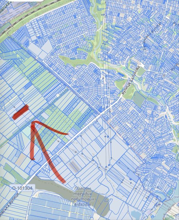 Земельні ділянки Крюківщина  від 0,4 до 1,35га(промисловість/виробництво/комерція)