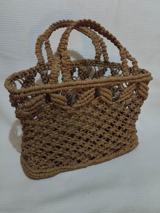 Сумка плетёная Макроме