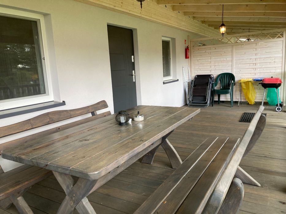 Mazury - apartamenty 4-8 os. jezioro plaża łowisko las ZAPRASZAMY