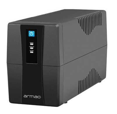 Лінійно-інтерактивне ДБЖ Armac Home LITE 650VA, 390 Вт, 2x 230V Schuko