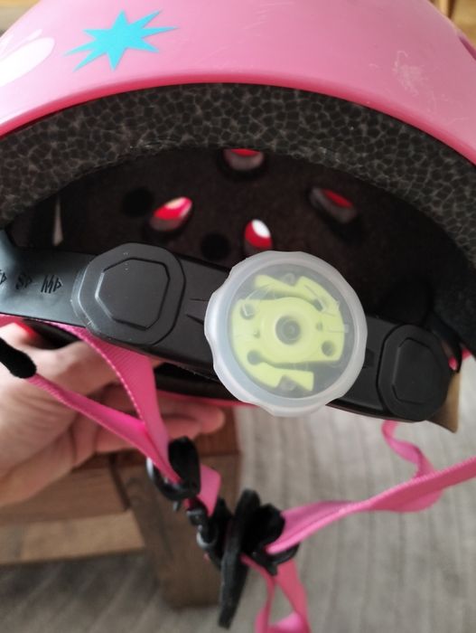 Kask rowerowy dla dziewczynki