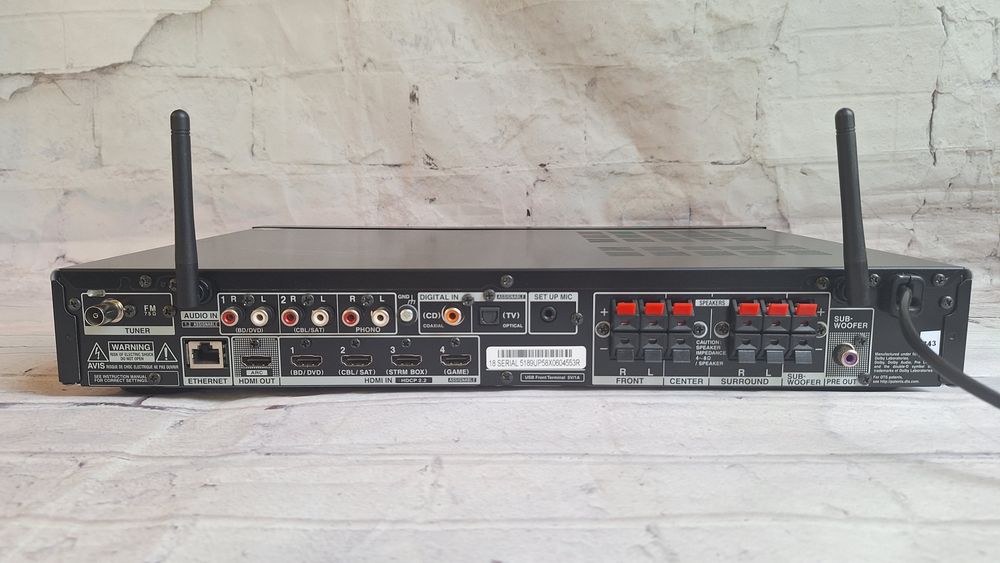 Nowoczesny płaski amplituner Onkyo TX-L50 Wi-Fi BT 4k60p net radio