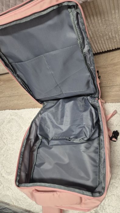 Plecak 40x30x20 różowy ryanair wizzair