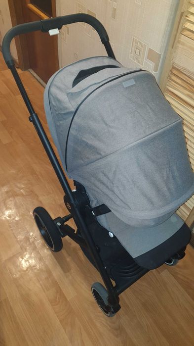 Візок ПРОГУЛКА Cybex (Коляска) Balios S Lux Soho Grey (з бампером)