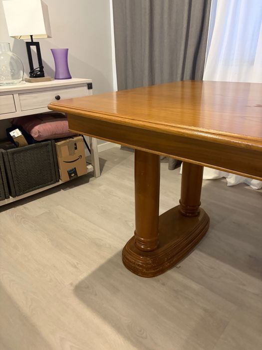 Mesa de Jantar extensivel - madeira maciça456772468018391044