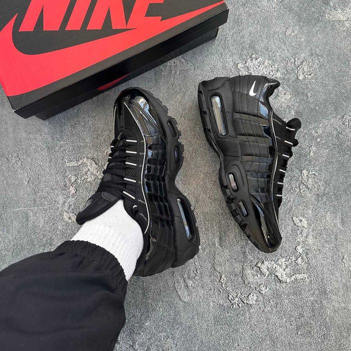 АКЦІЯ! Кросівки Nike Air Max 95 OG Black Patent  41 - 45