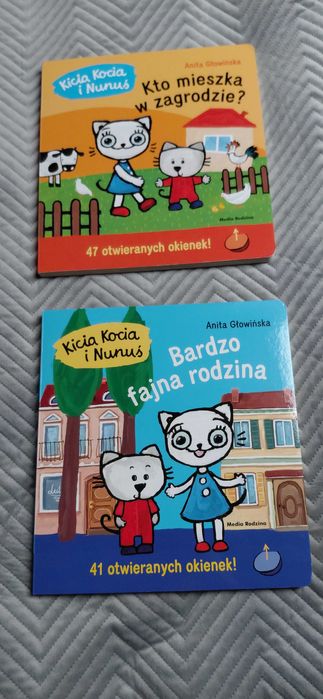 Kicia Kocia książka z okienkami