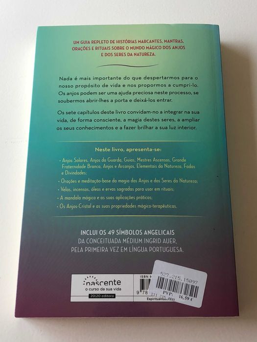 A magia dos anjos e dos seres da natureza-  Joana Barradas - LIVRO
