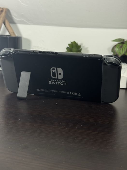 Nintendo Switch Grey | Pełny Komplet | Ekran Idealny (Szkło) | V2