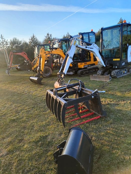 mini koparka minikoparka ładowarka miniładowarka wypożyczalnia