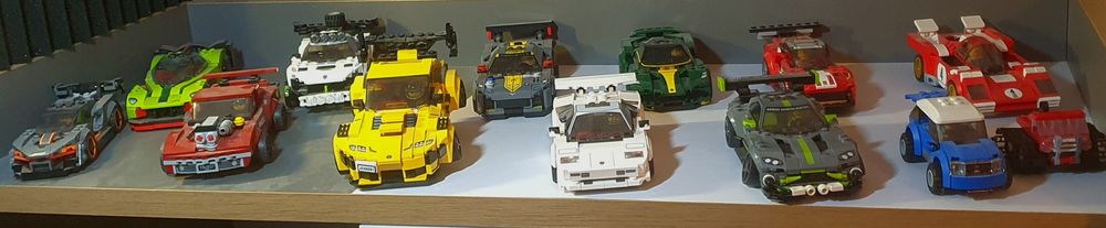 LEGO Speed Champions – 11 aut! Kolekcja z pudełkami + BONUSY
