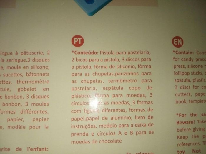 Kit confeção chocolates por estrear