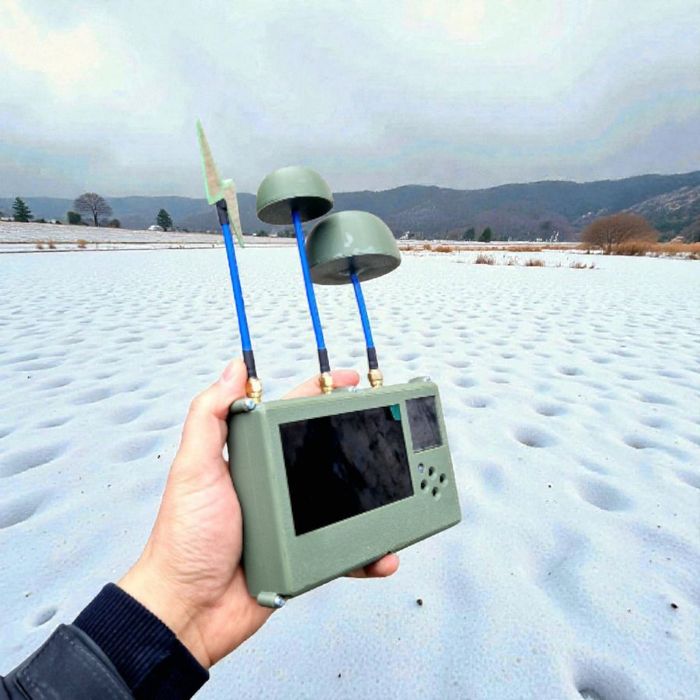 Детектор дронів fpv 1.2, 3.3, 5.8 ГГц Дрон детектор Дзига  Хувер Чуйка
