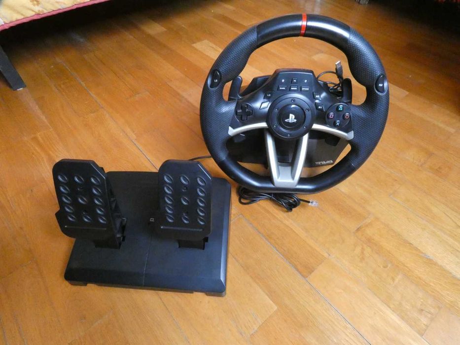 PS4 Slim 500gb;1comando;garantia;+volante/pedais Hori PS4;ler anuncio