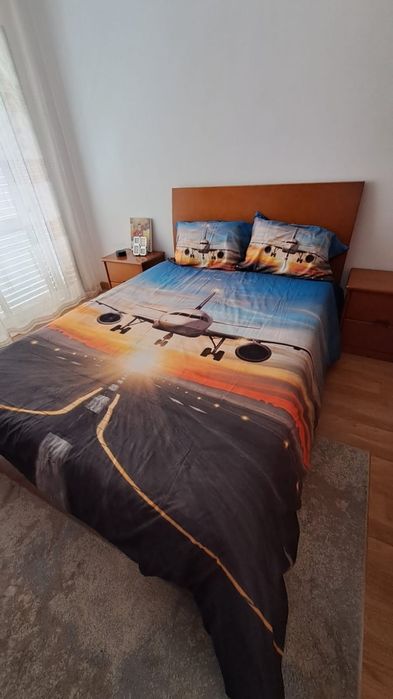 Cama de Quarto em carvalho