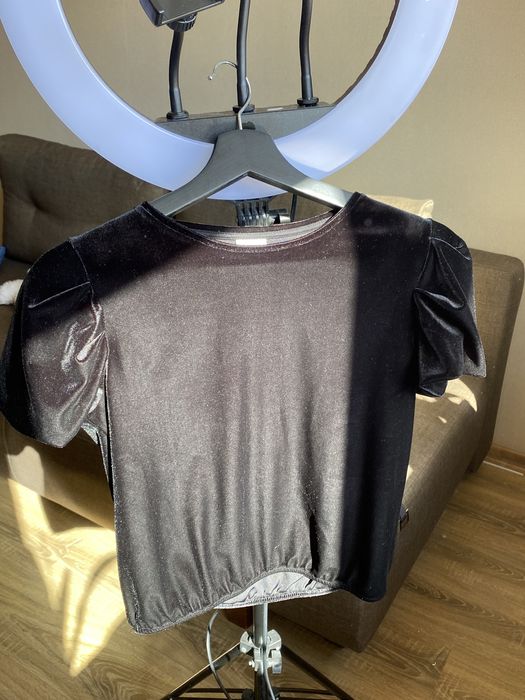 Блузка велюрова Zara