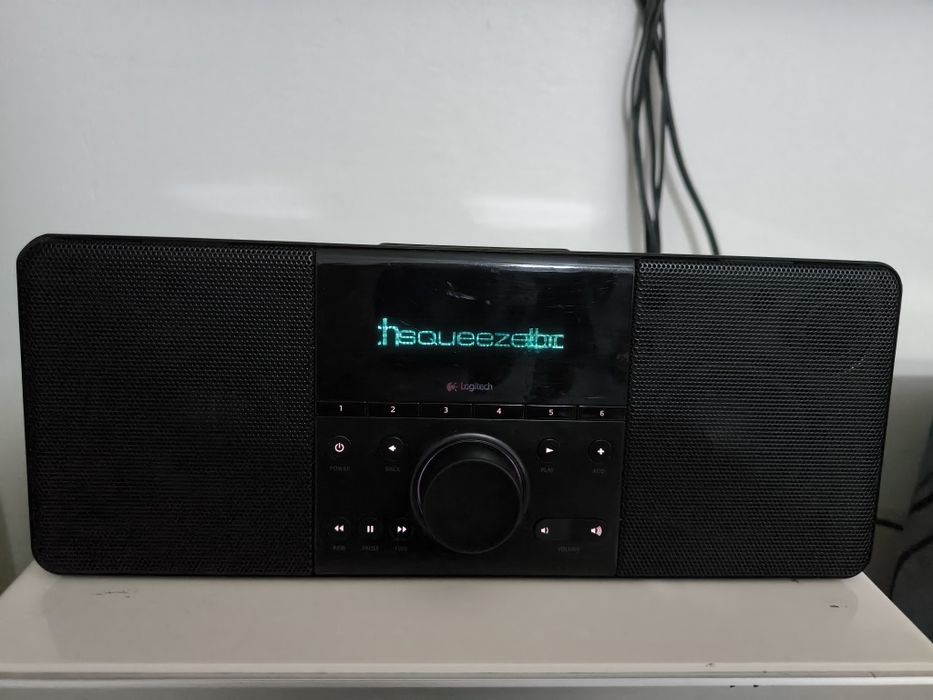 Logitech Squeezebox Boom – kultowy odtwarzacz sieciowy Wi-Fi + radio i