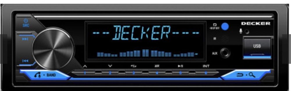 Автомагнітола DECKER MDR-124 BT
