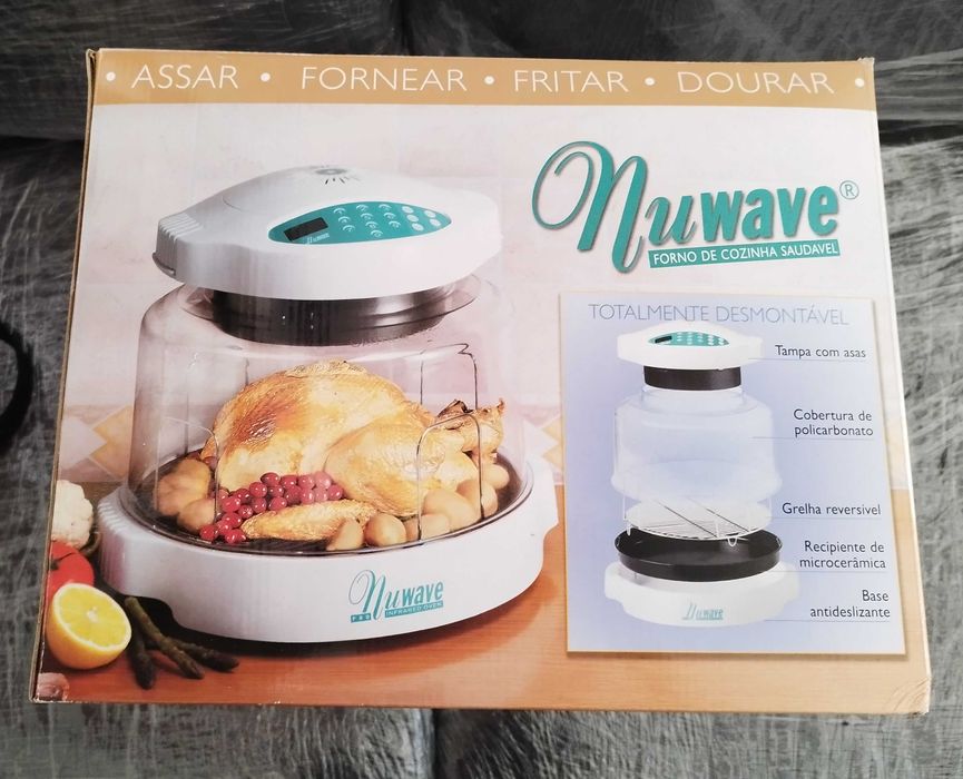 Forno electríco Nuawe - novo - comida saudável - nunca usado.