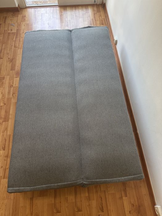 Sofá-cama Conforama QUILA cinza em ótimo estado