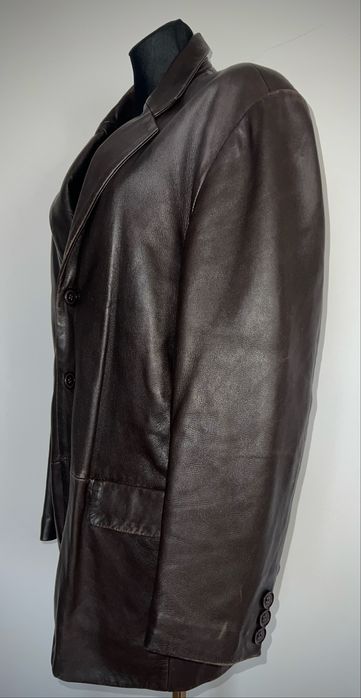 Kurtka skórzana męska, budrysówka, Leather Palace, 52/XL