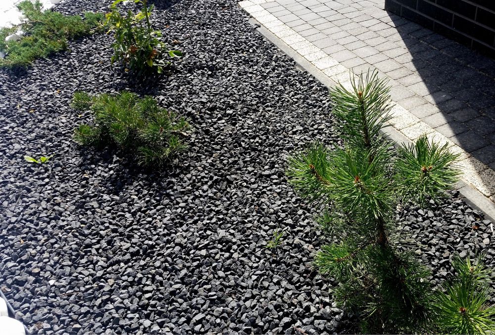 Grys Bazaltowy 8-16 Grafitowy 11-16 bazalt Granitowy Bialy Grys kamień
