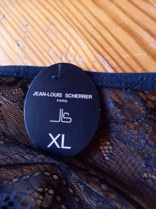 Jean-Louis Scherrer Paris koronkowe figi xl