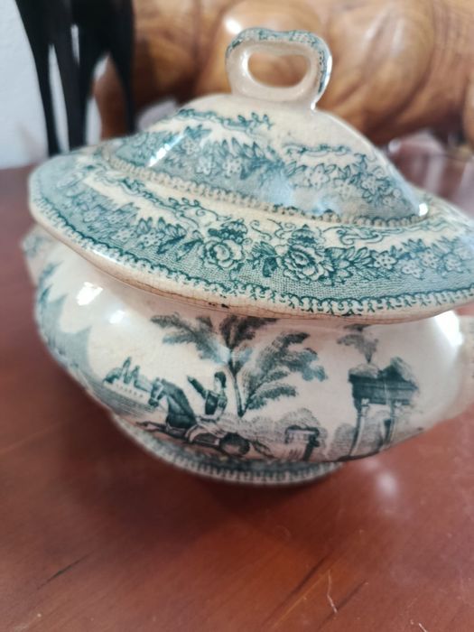 Açucareiro antigo Real Fábrica de Sacavém