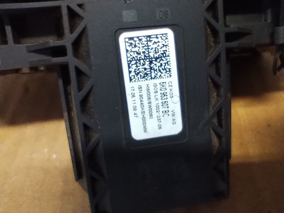 Przełącznik zespolony tasma VW golf VI 6 5k0.953.549e