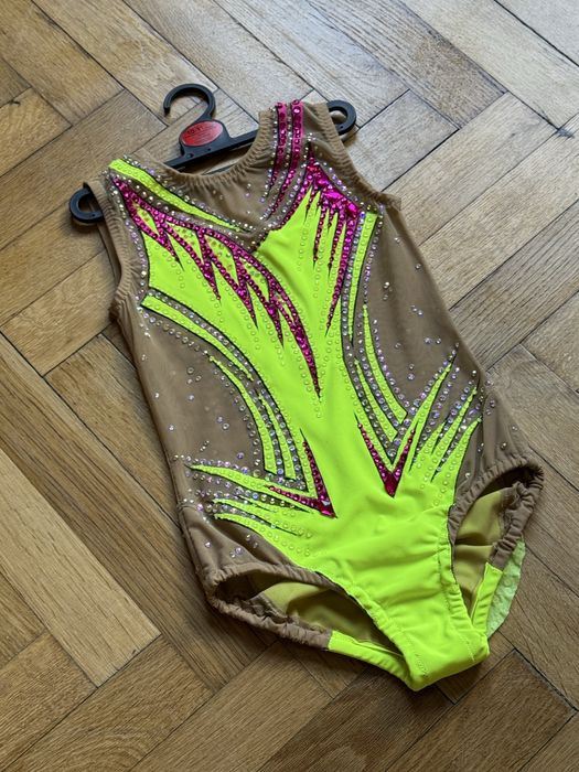 Купальник для художньоі гімнастики на зріст 128-134