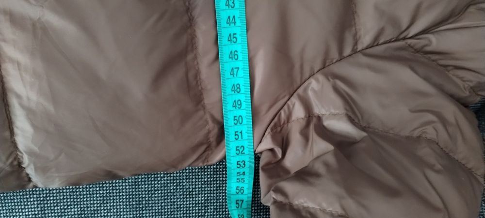 Płaszcz puch naturalny M