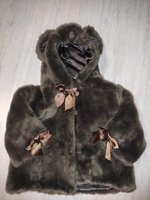 Шубка ведмедик для дівчинки