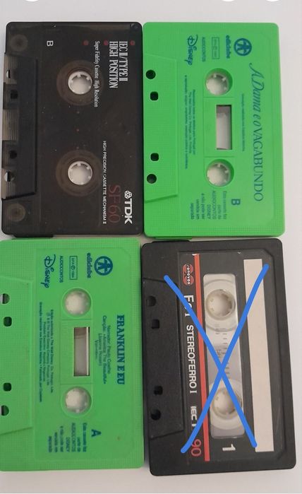 Various old cassettes428829155084871684