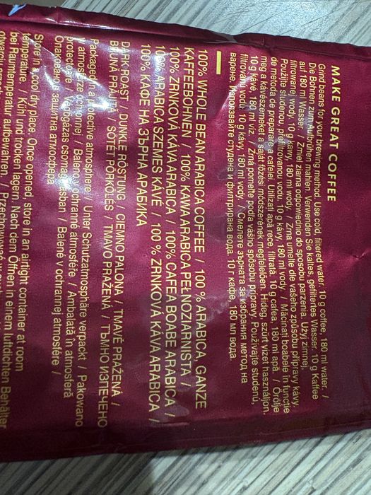 10 szt Kawa Ziarnista Starbucks Autumn Blend