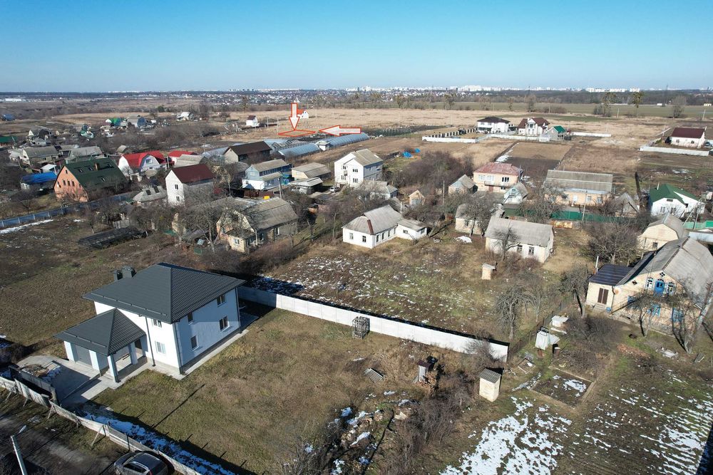 Юрівка Продаж земельної ділянки 5 соток під забудову, заведено 10 кВт електрики