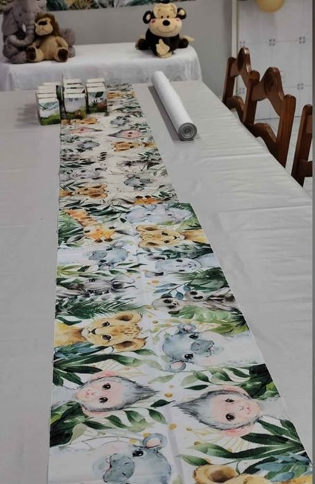 Artigos para festa temática (animais da selva)