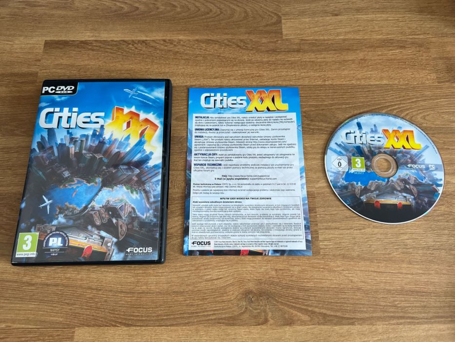 Cities XXL (PC PL 2015) DVD BOX premierowe kompletne wydanie