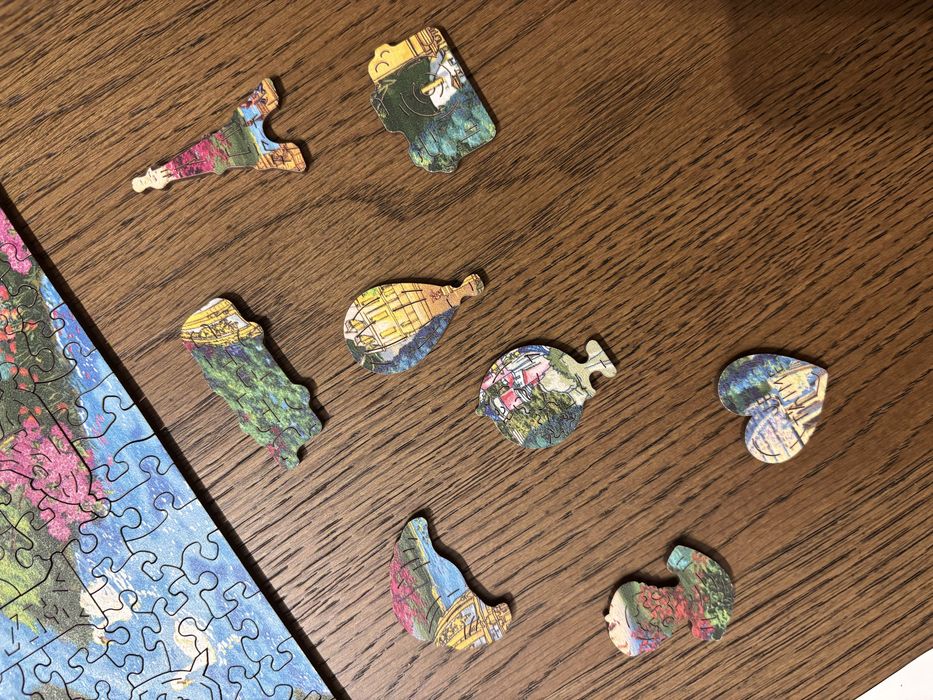 Puzzle 1000 drewniane trefl